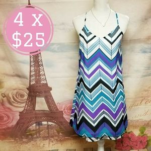 Charlotte Ruse chevron dress